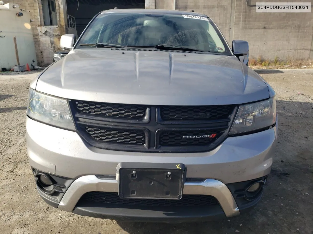 2017 Dodge Journey Crossroad VIN: 3C4PDDGG3HT540034 Lot: 69073124