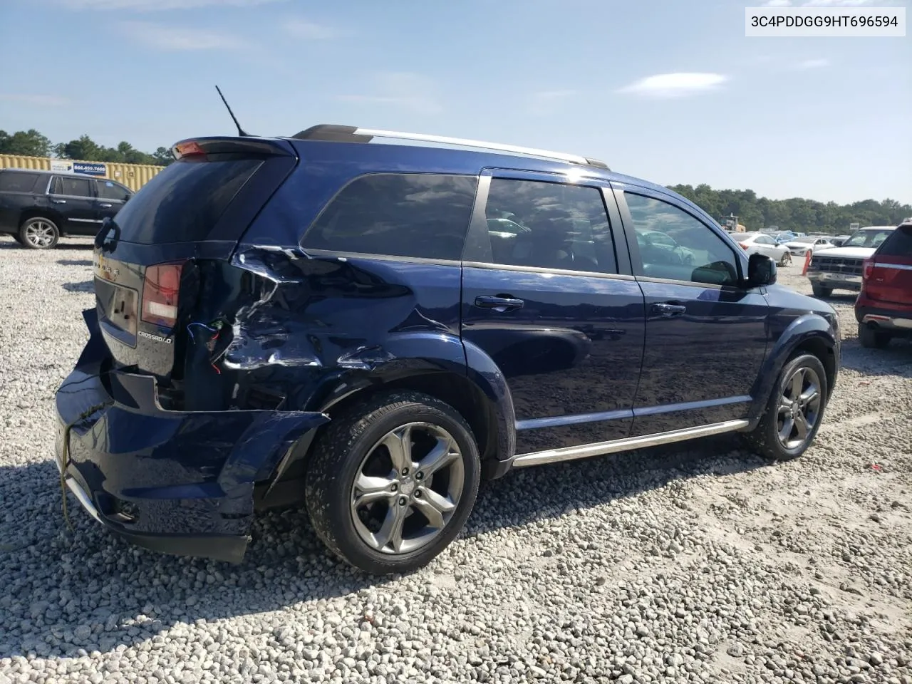 2017 Dodge Journey Crossroad VIN: 3C4PDDGG9HT696594 Lot: 69132584