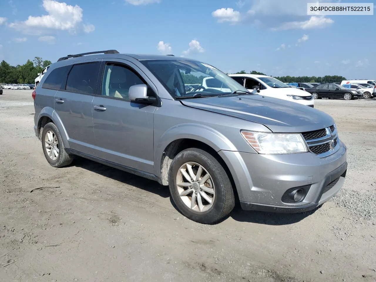 2017 Dodge Journey Sxt VIN: 3C4PDCBB8HT522215 Lot: 69249754