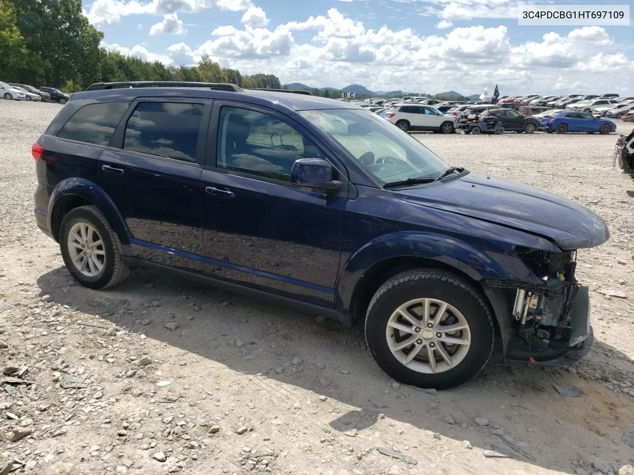 2017 Dodge Journey Sxt VIN: 3C4PDCBG1HT697109 Lot: 69300654