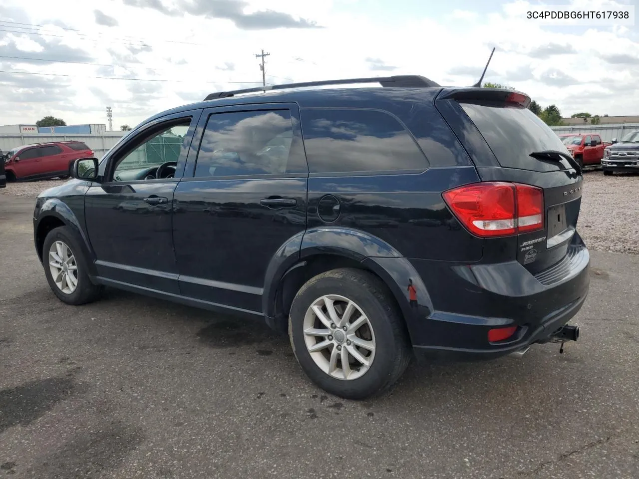 3C4PDDBG6HT617938 2017 Dodge Journey Sxt