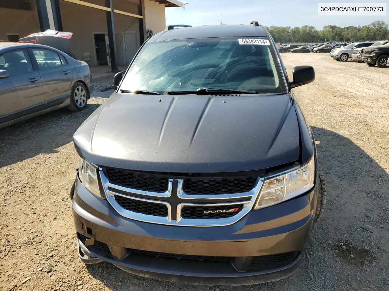 2017 Dodge Journey Se VIN: 3C4PDCABXHT700773 Lot: 69343114