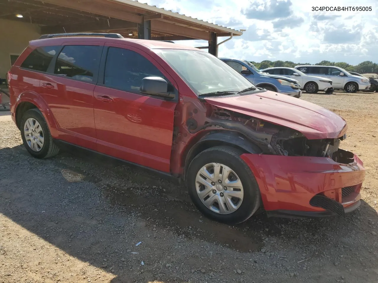 2017 Dodge Journey Se VIN: 3C4PDCAB4HT695005 Lot: 69568994