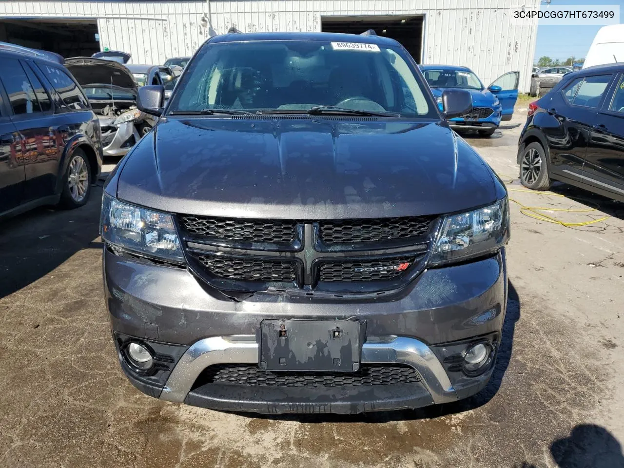 3C4PDCGG7HT673499 2017 Dodge Journey Crossroad