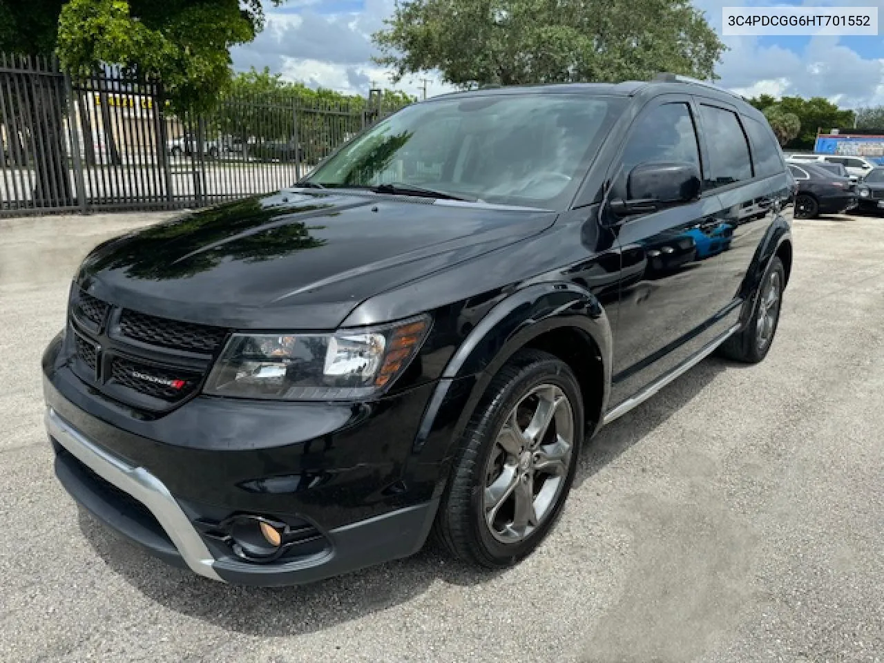 3C4PDCGG6HT701552 2017 Dodge Journey Crossroad