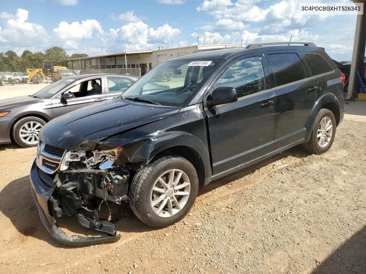 3C4PDCBGXHT526343 2017 Dodge Journey Sxt