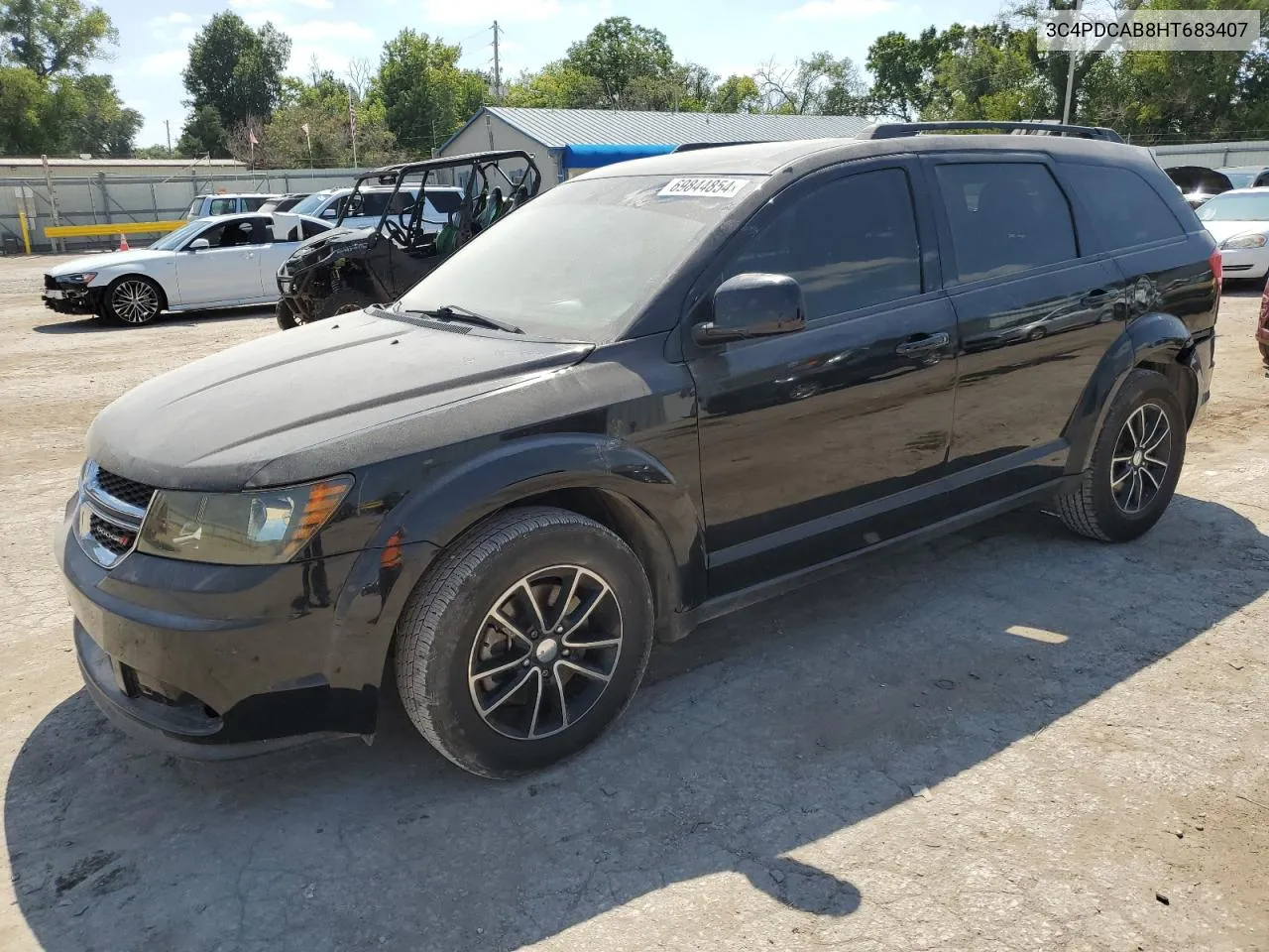 2017 Dodge Journey Se VIN: 3C4PDCAB8HT683407 Lot: 69844854