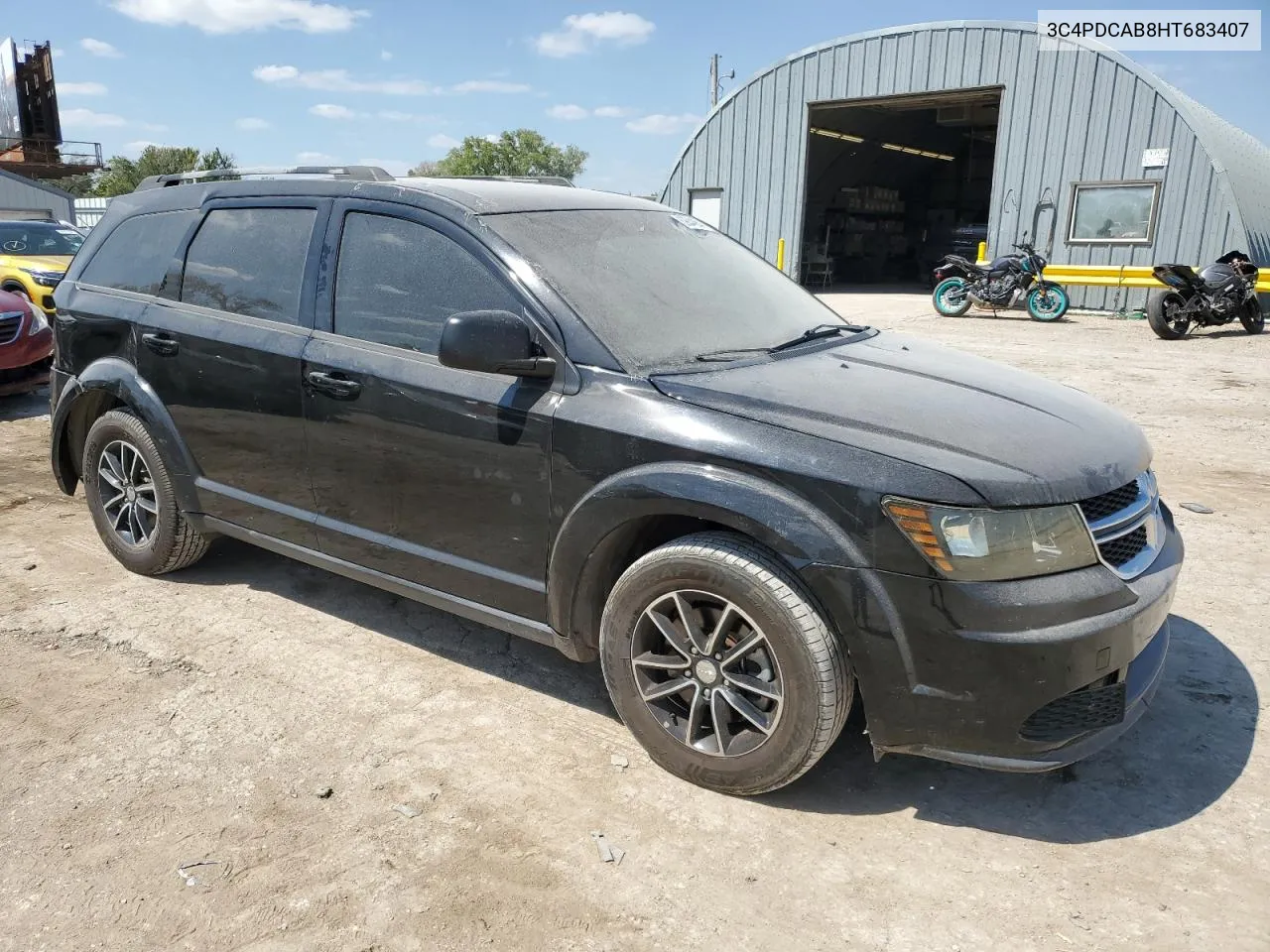 2017 Dodge Journey Se VIN: 3C4PDCAB8HT683407 Lot: 69844854