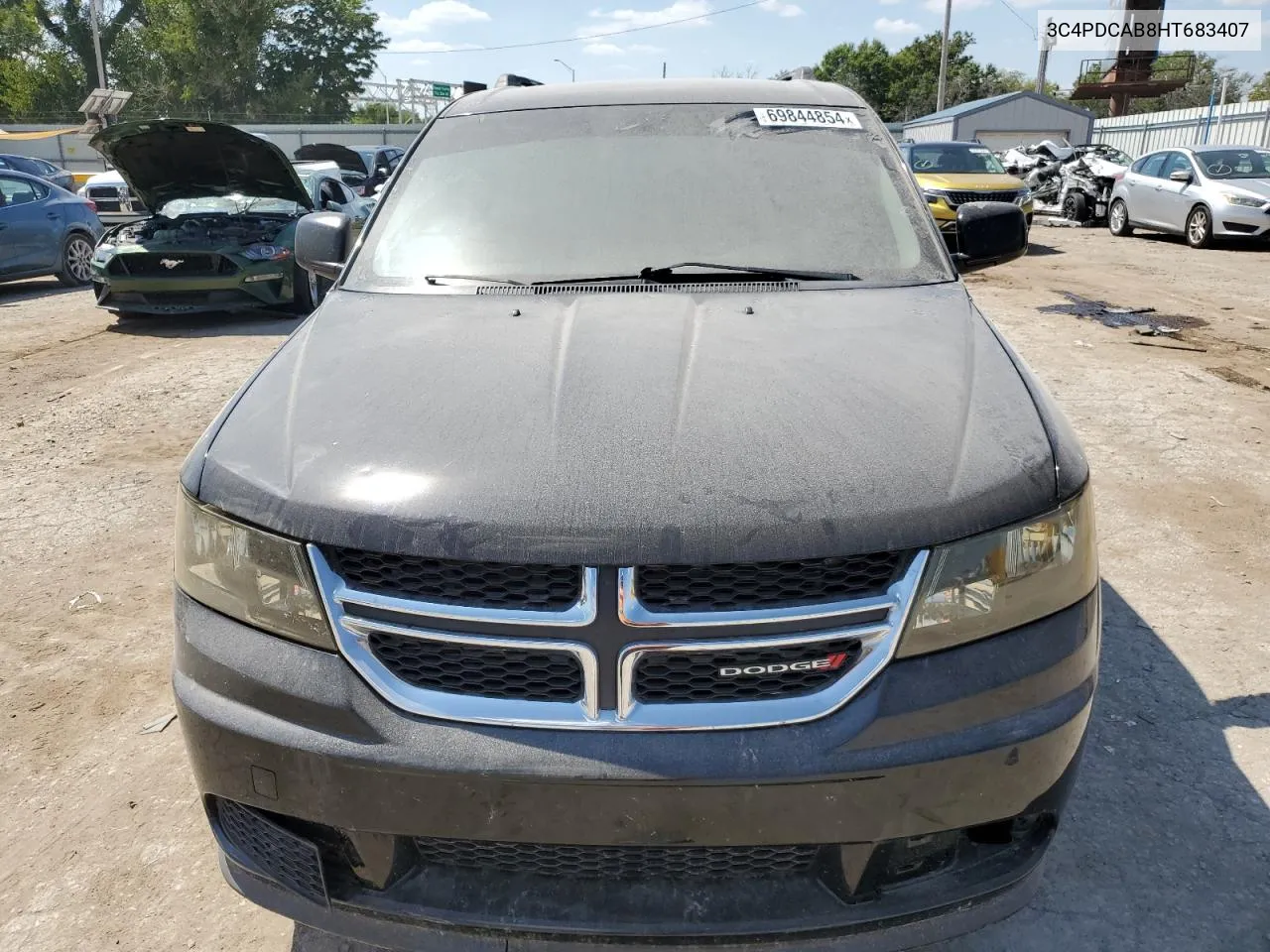 2017 Dodge Journey Se VIN: 3C4PDCAB8HT683407 Lot: 69844854