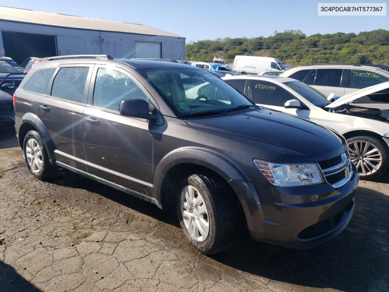 2017 Dodge Journey Se VIN: 3C4PDCAB7HT577367 Lot: 69876194