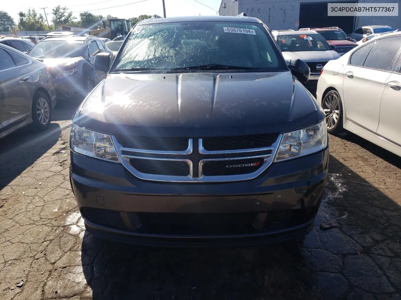 2017 Dodge Journey Se VIN: 3C4PDCAB7HT577367 Lot: 69876194