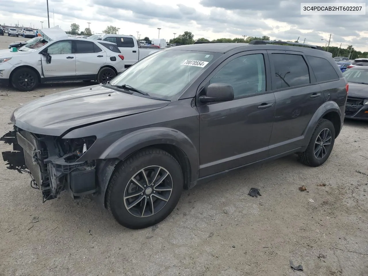 3C4PDCAB2HT602207 2017 Dodge Journey Se