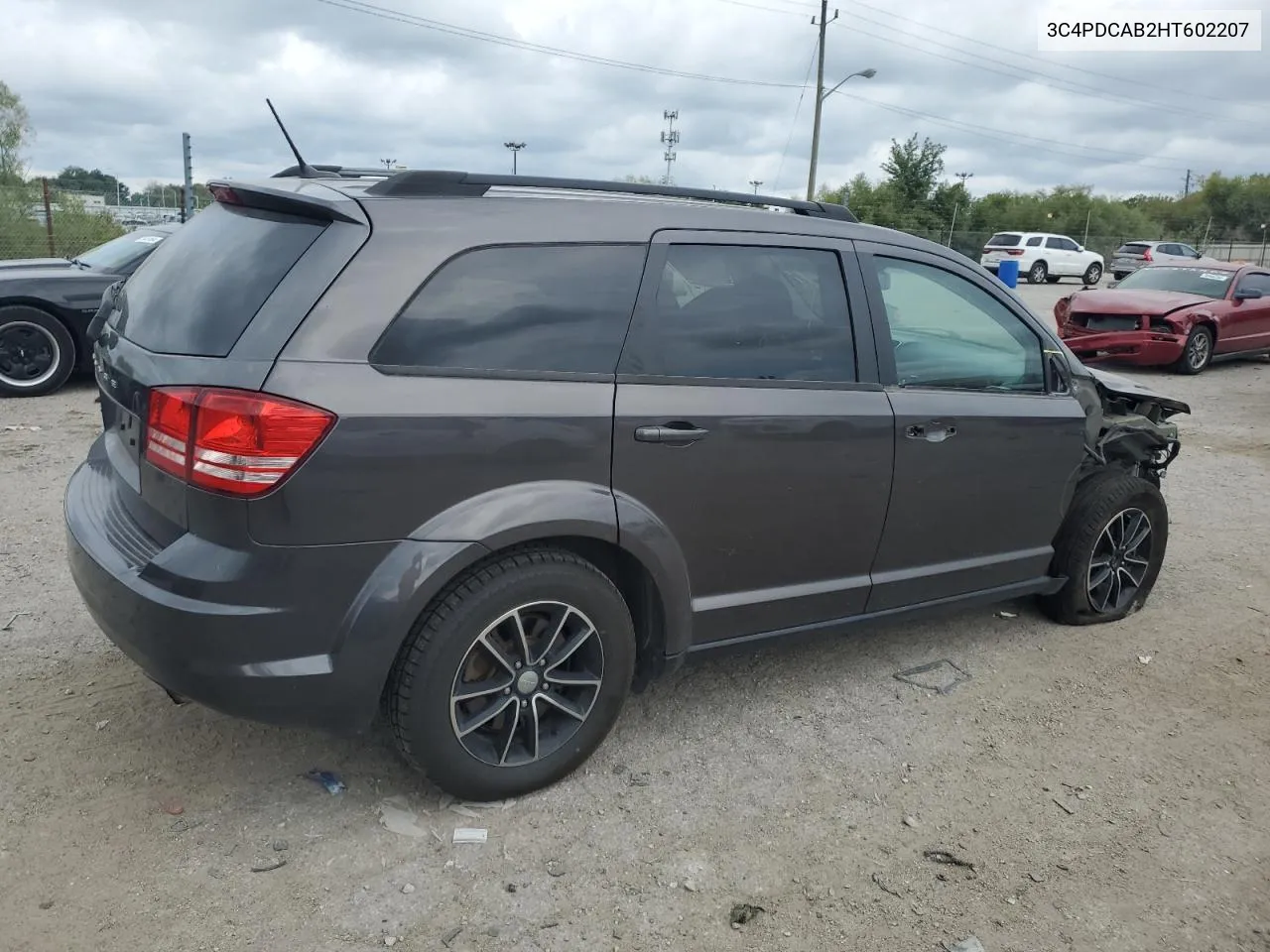 2017 Dodge Journey Se VIN: 3C4PDCAB2HT602207 Lot: 70078554