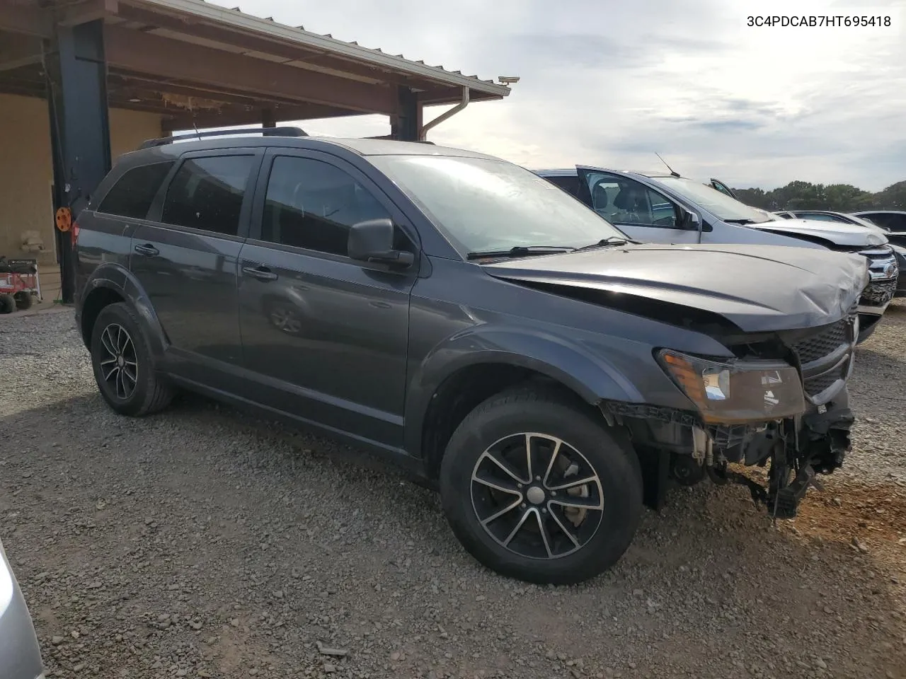 2017 Dodge Journey Se VIN: 3C4PDCAB7HT695418 Lot: 70143794