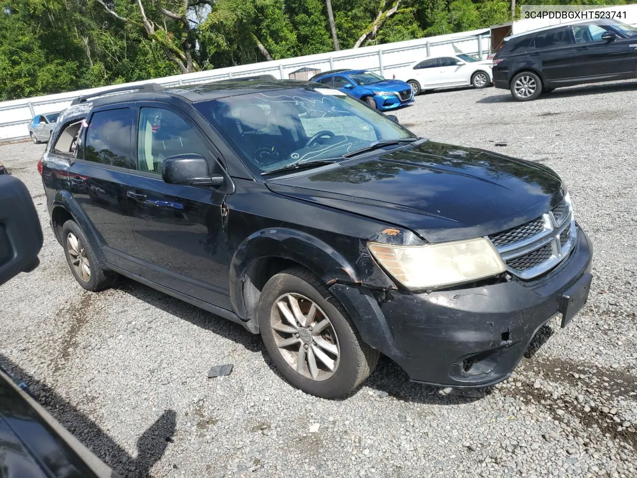 2017 Dodge Journey Sxt VIN: 3C4PDDBGXHT523741 Lot: 70300594