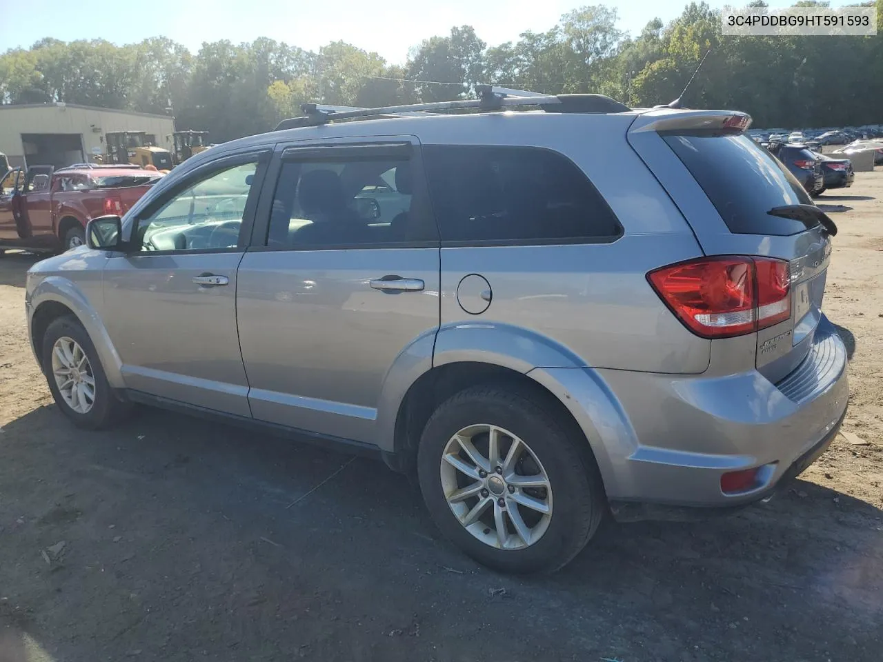 2017 Dodge Journey Sxt VIN: 3C4PDDBG9HT591593 Lot: 70414574