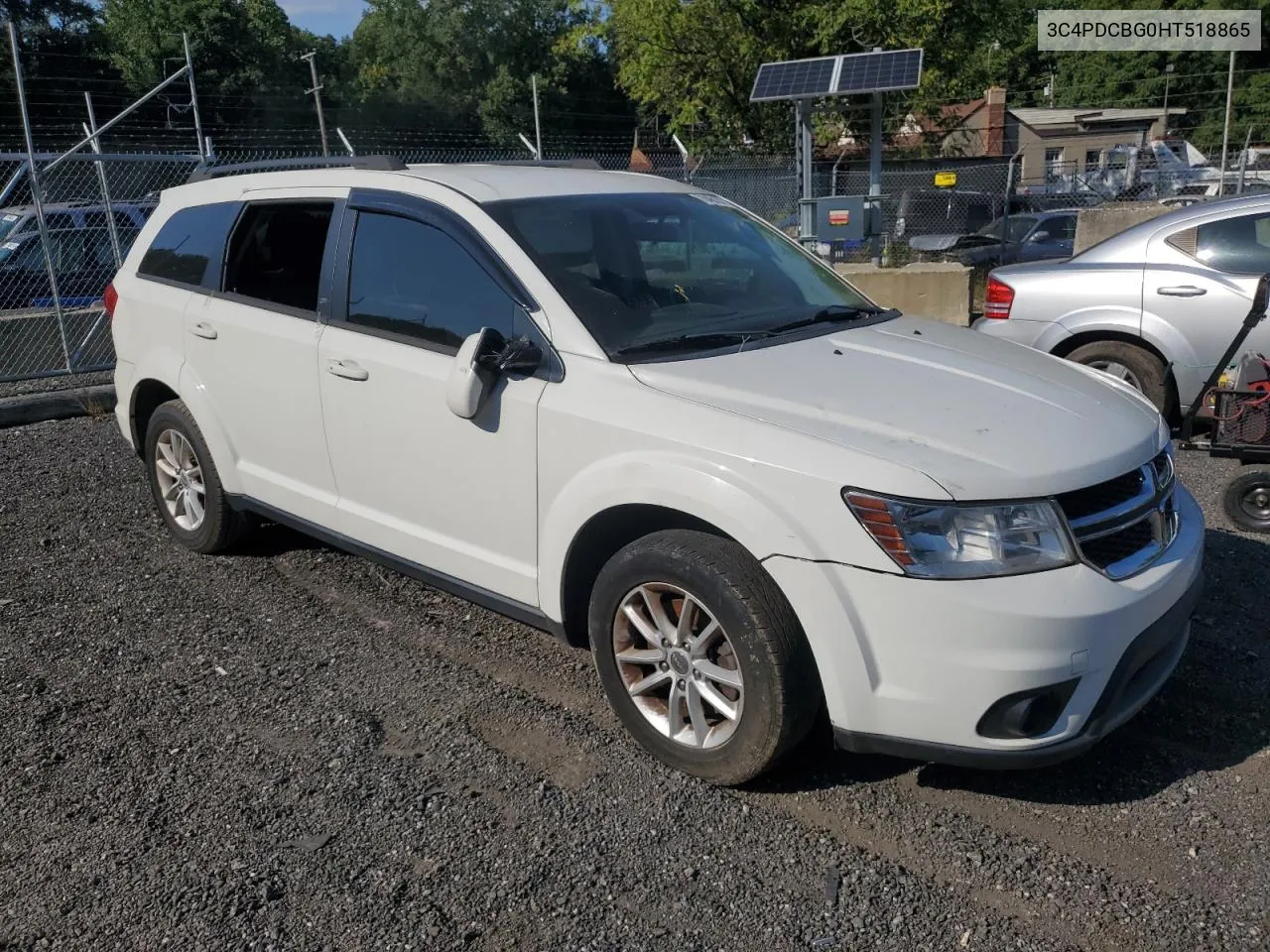 3C4PDCBG0HT518865 2017 Dodge Journey Sxt