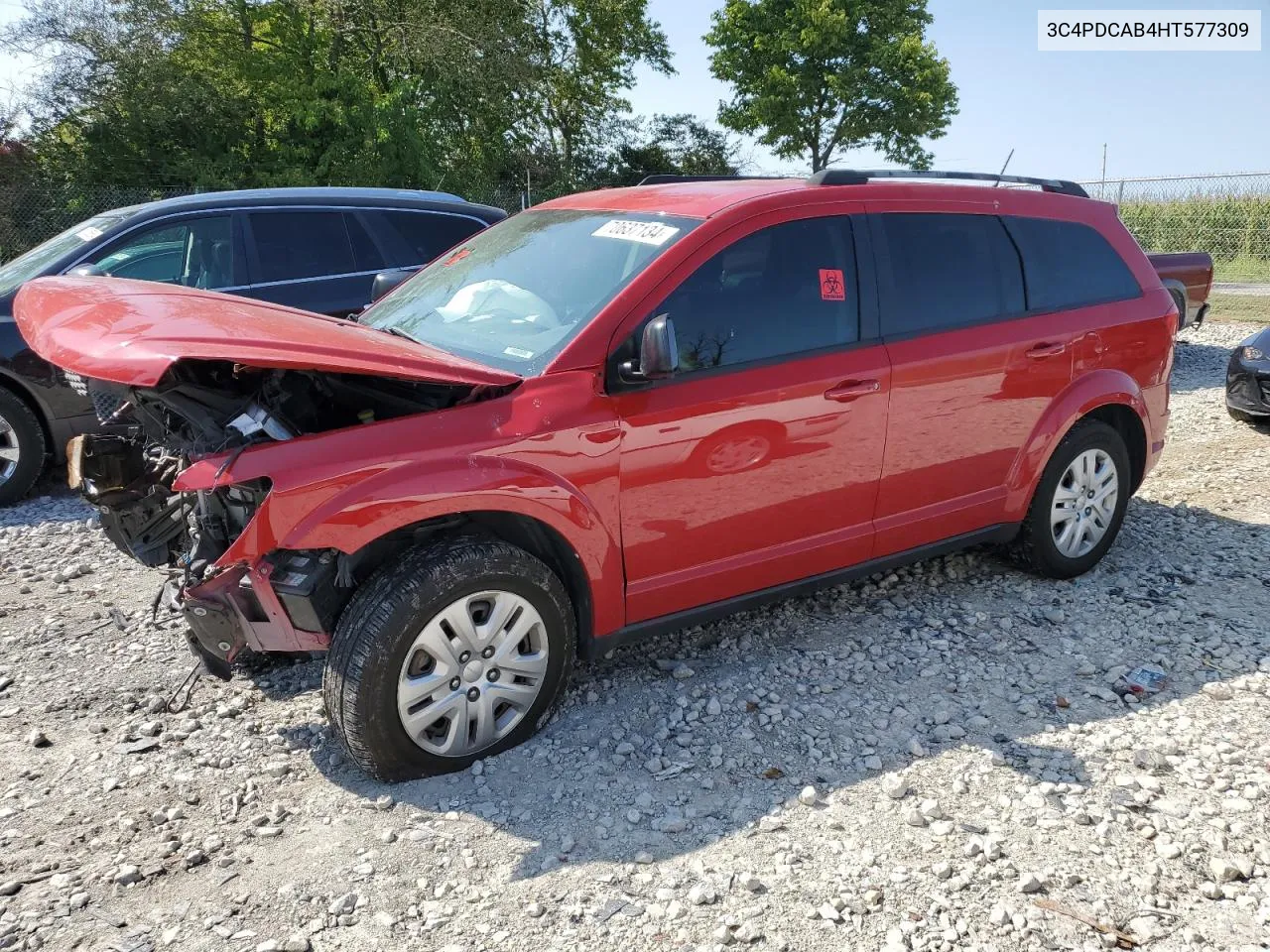 3C4PDCAB4HT577309 2017 Dodge Journey Se