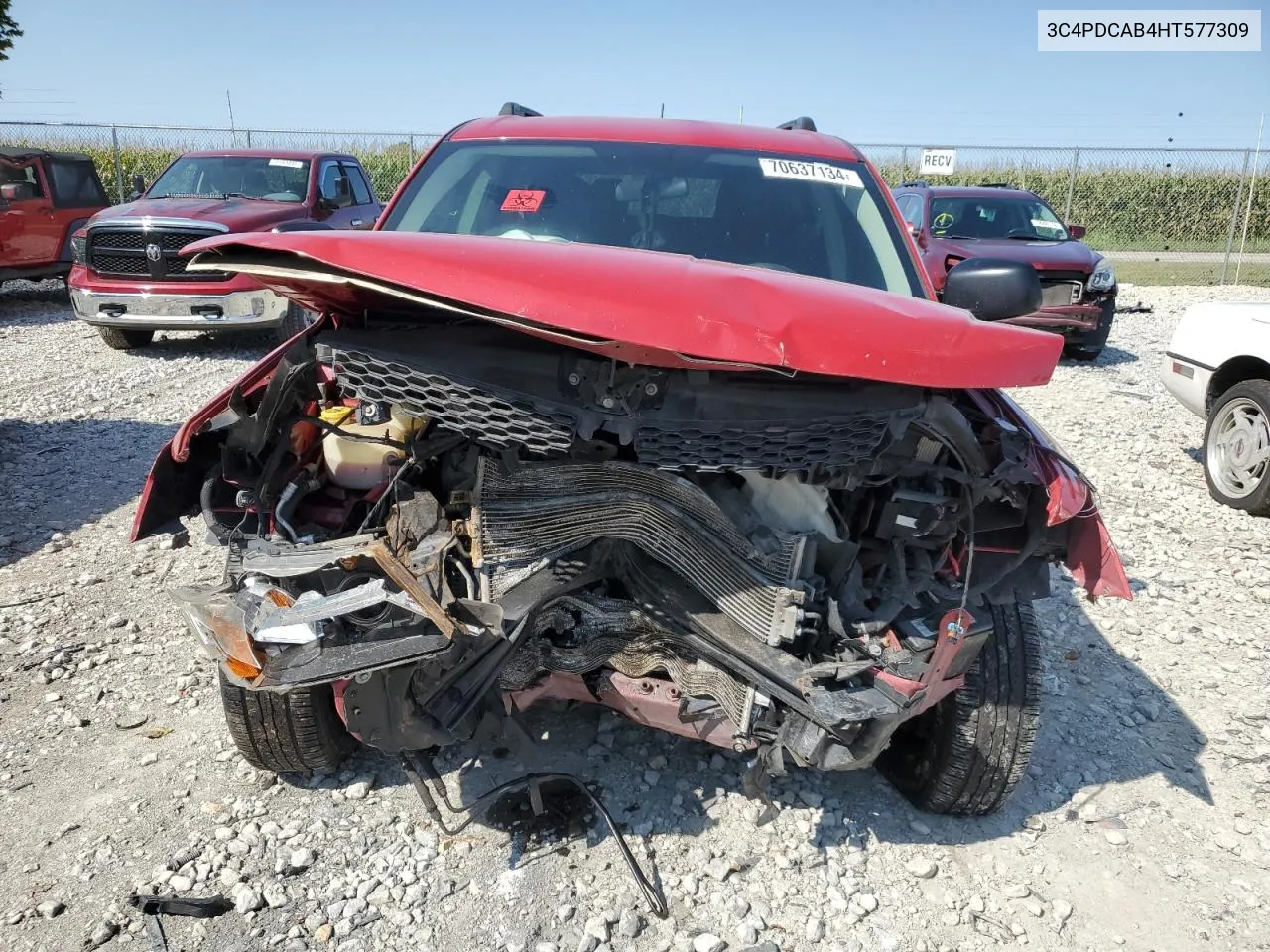 3C4PDCAB4HT577309 2017 Dodge Journey Se