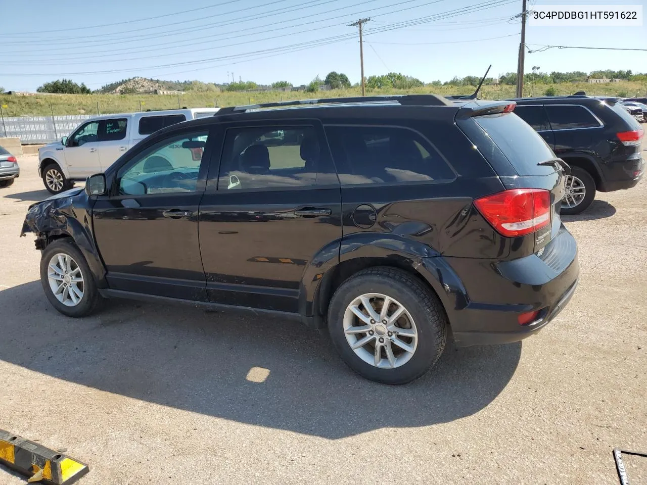 2017 Dodge Journey Sxt VIN: 3C4PDDBG1HT591622 Lot: 70672384