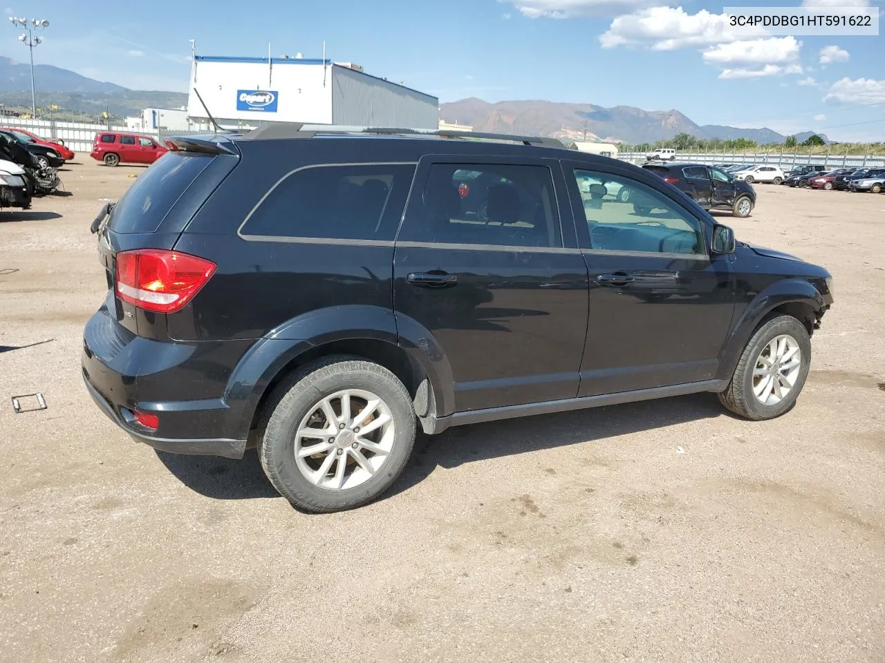 2017 Dodge Journey Sxt VIN: 3C4PDDBG1HT591622 Lot: 70672384