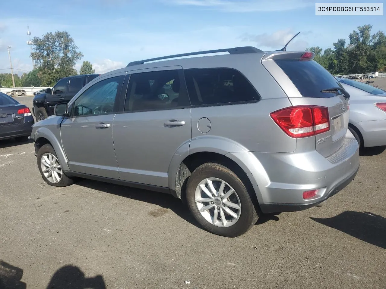 2017 Dodge Journey Sxt VIN: 3C4PDDBG6HT553514 Lot: 70713104