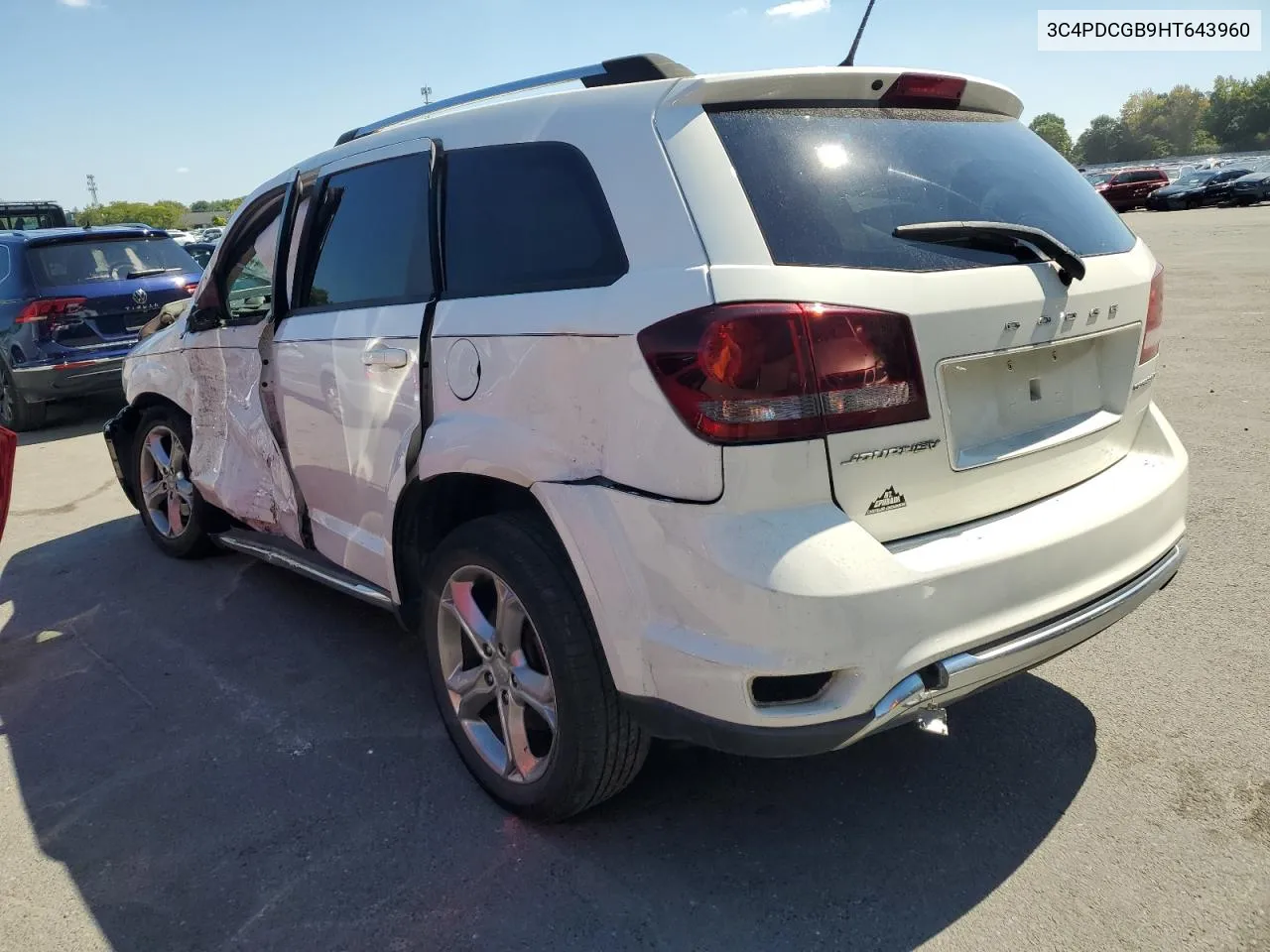 3C4PDCGB9HT643960 2017 Dodge Journey Crossroad