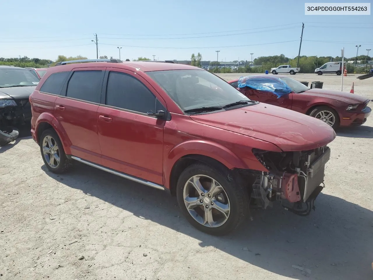 2017 Dodge Journey Crossroad VIN: 3C4PDDGG0HT554263 Lot: 70821044