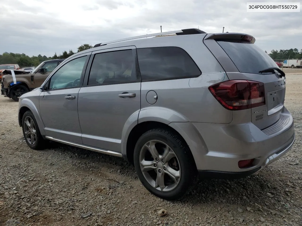 2017 Dodge Journey Crossroad VIN: 3C4PDCGG8HT550729 Lot: 70826774