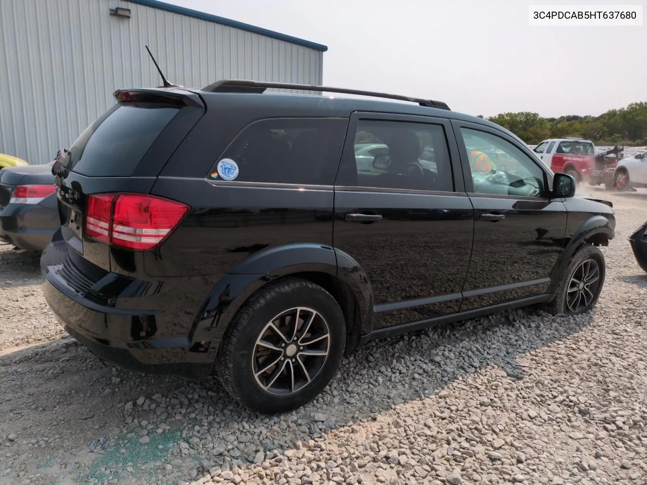 2017 Dodge Journey Se VIN: 3C4PDCAB5HT637680 Lot: 71169574