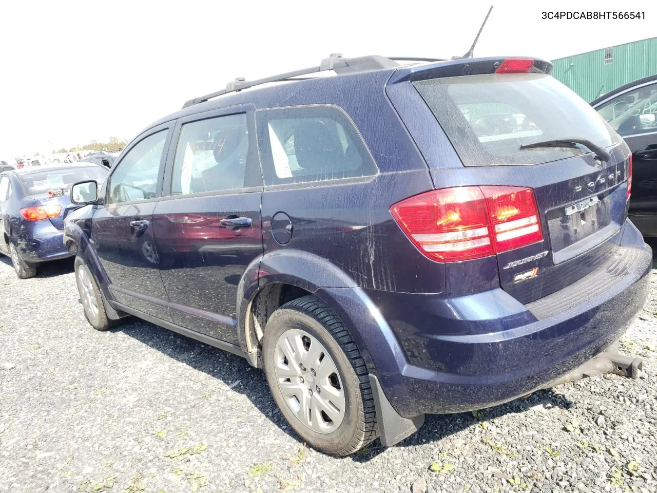 2017 Dodge Journey Se VIN: 3C4PDCAB8HT566541 Lot: 71182314