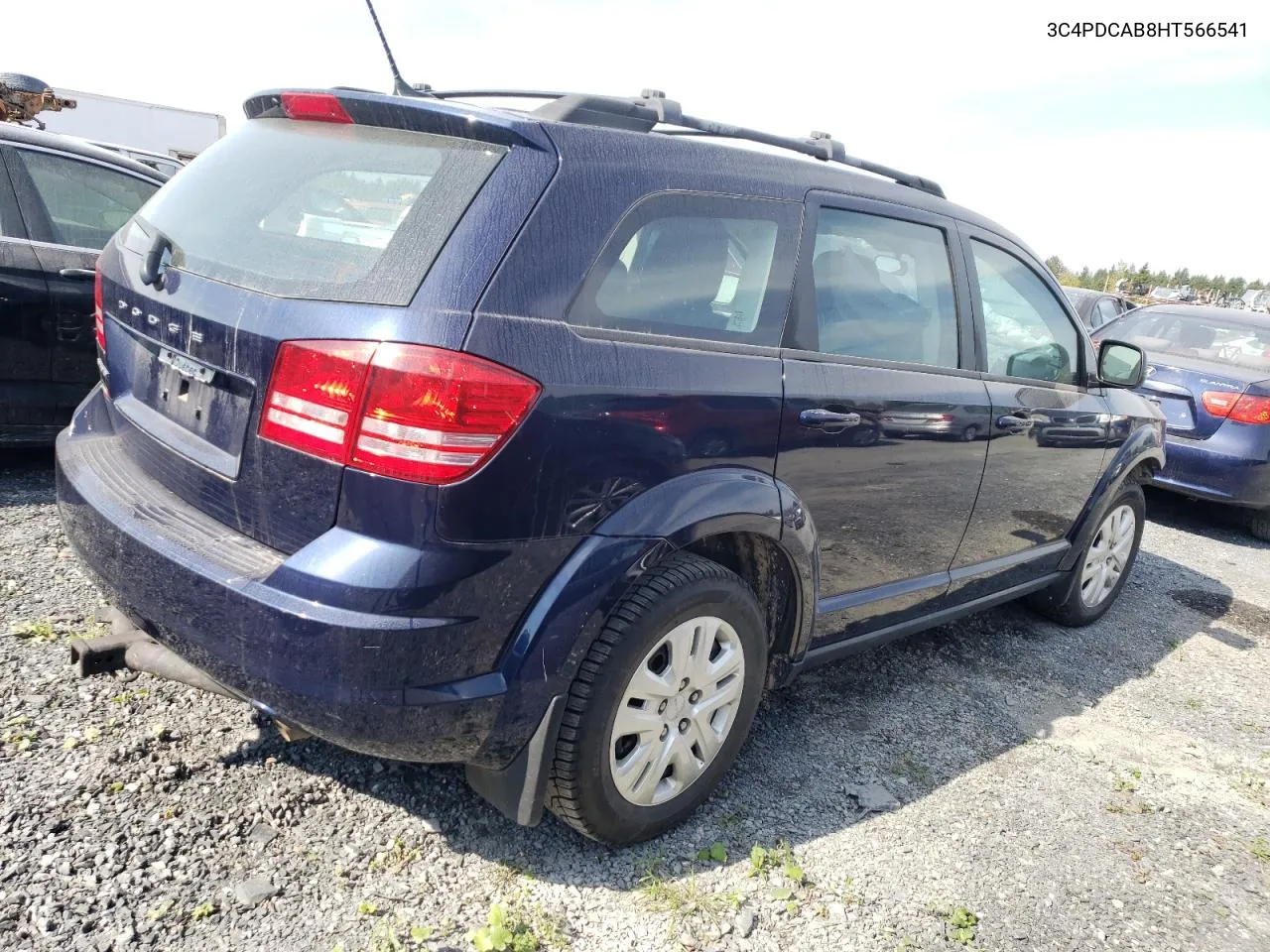 2017 Dodge Journey Se VIN: 3C4PDCAB8HT566541 Lot: 71182314