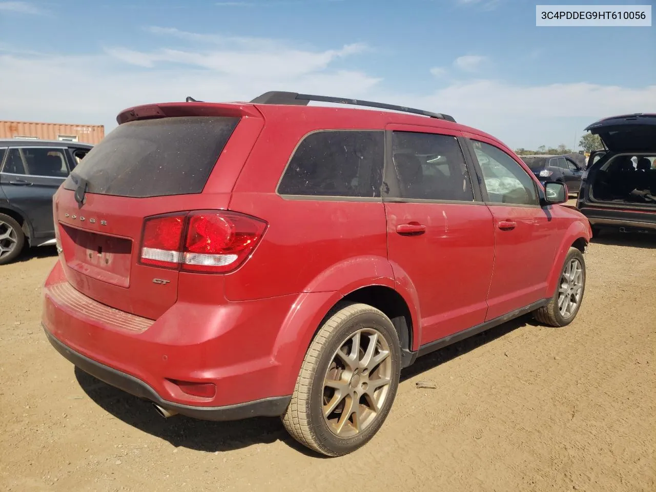 2017 Dodge Journey Gt VIN: 3C4PDDEG9HT610056 Lot: 71291724