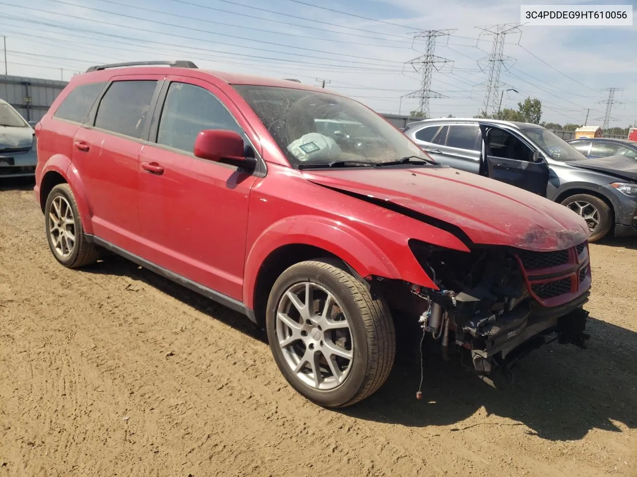 2017 Dodge Journey Gt VIN: 3C4PDDEG9HT610056 Lot: 71291724