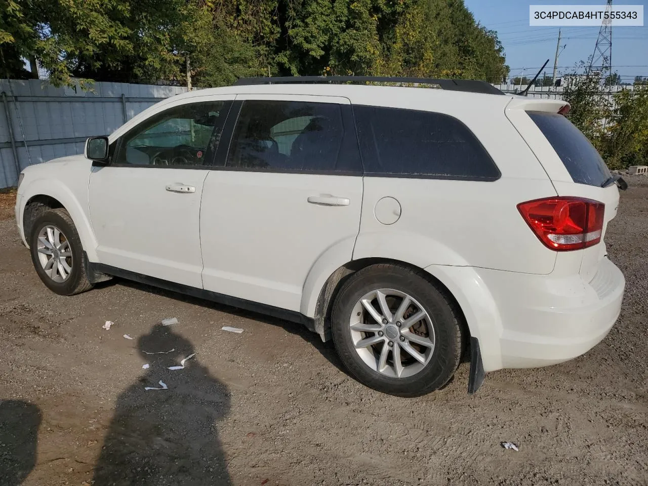 2017 Dodge Journey Se VIN: 3C4PDCAB4HT555343 Lot: 71408624