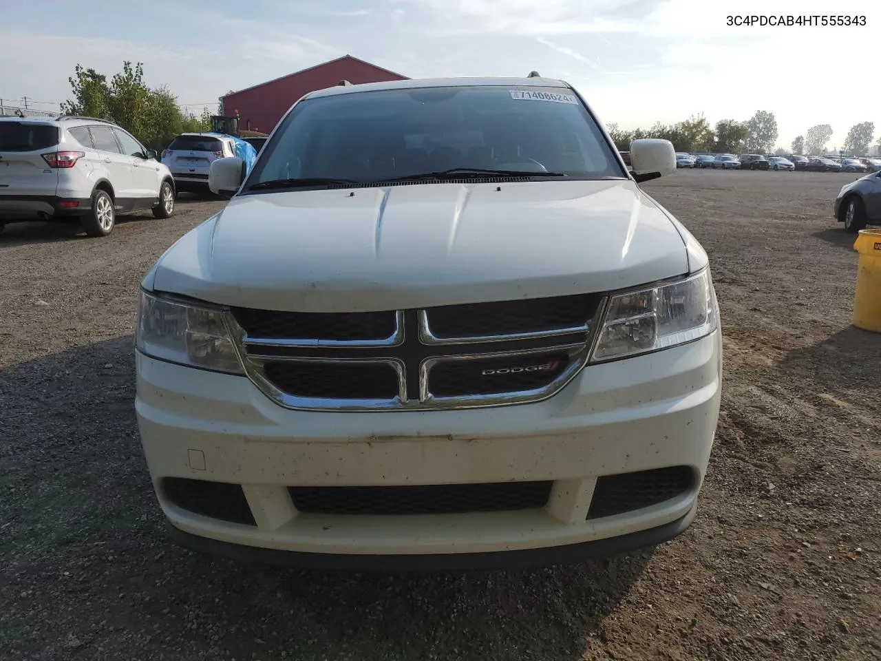 2017 Dodge Journey Se VIN: 3C4PDCAB4HT555343 Lot: 71408624