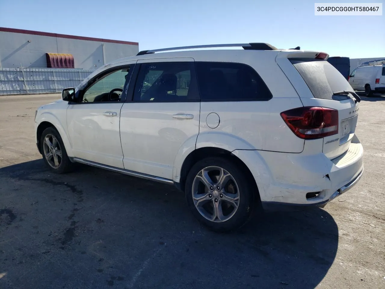 2017 Dodge Journey Crossroad VIN: 3C4PDCGG0HT580467 Lot: 71503914