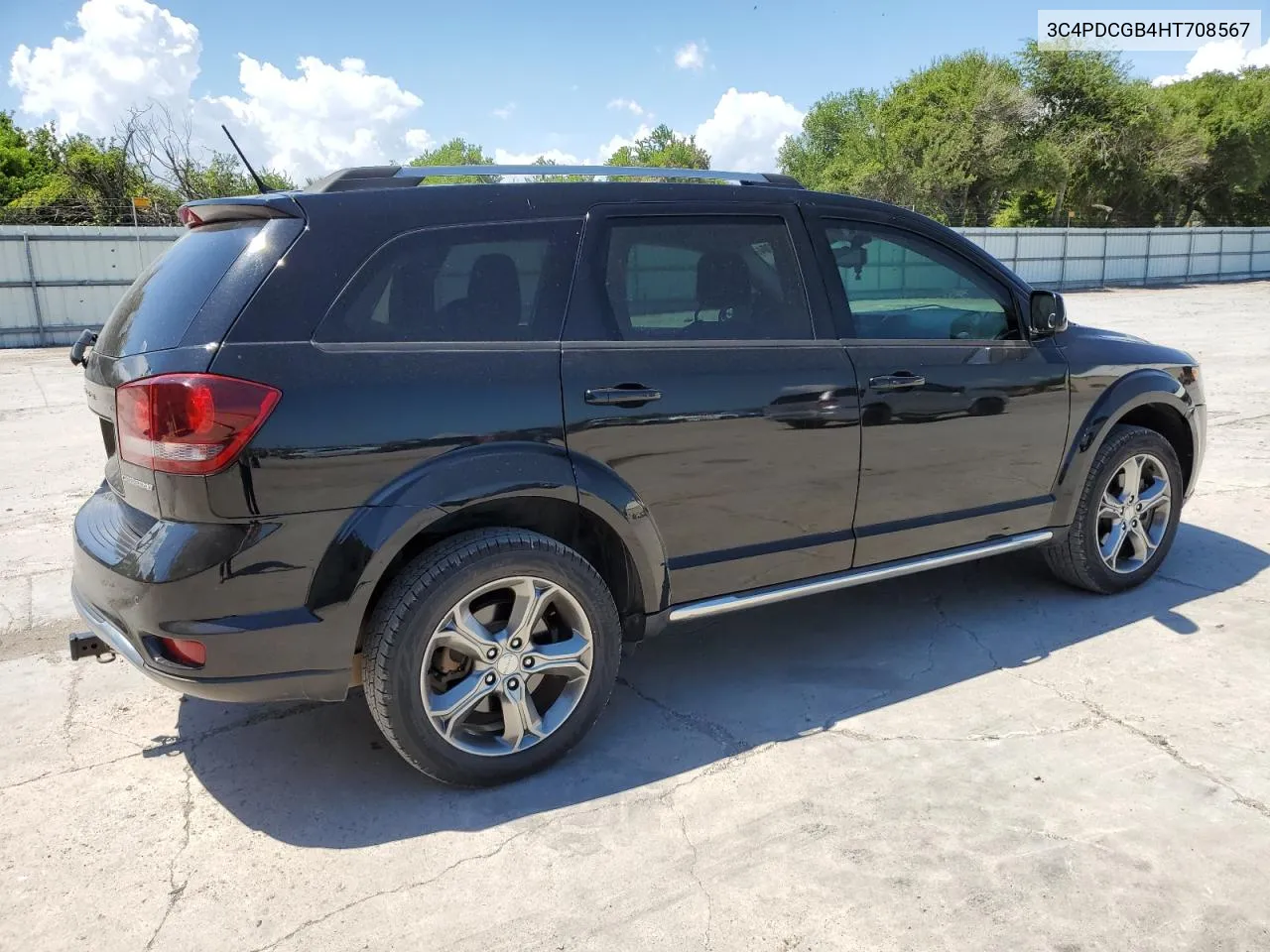 2017 Dodge Journey Crossroad VIN: 3C4PDCGB4HT708567 Lot: 71619204