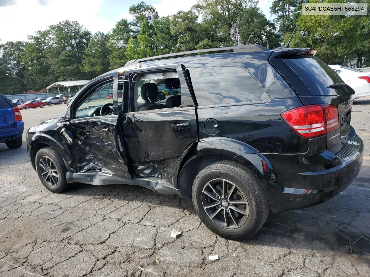 2017 Dodge Journey Se VIN: 3C4PDCAB5HT568294 Lot: 71788464