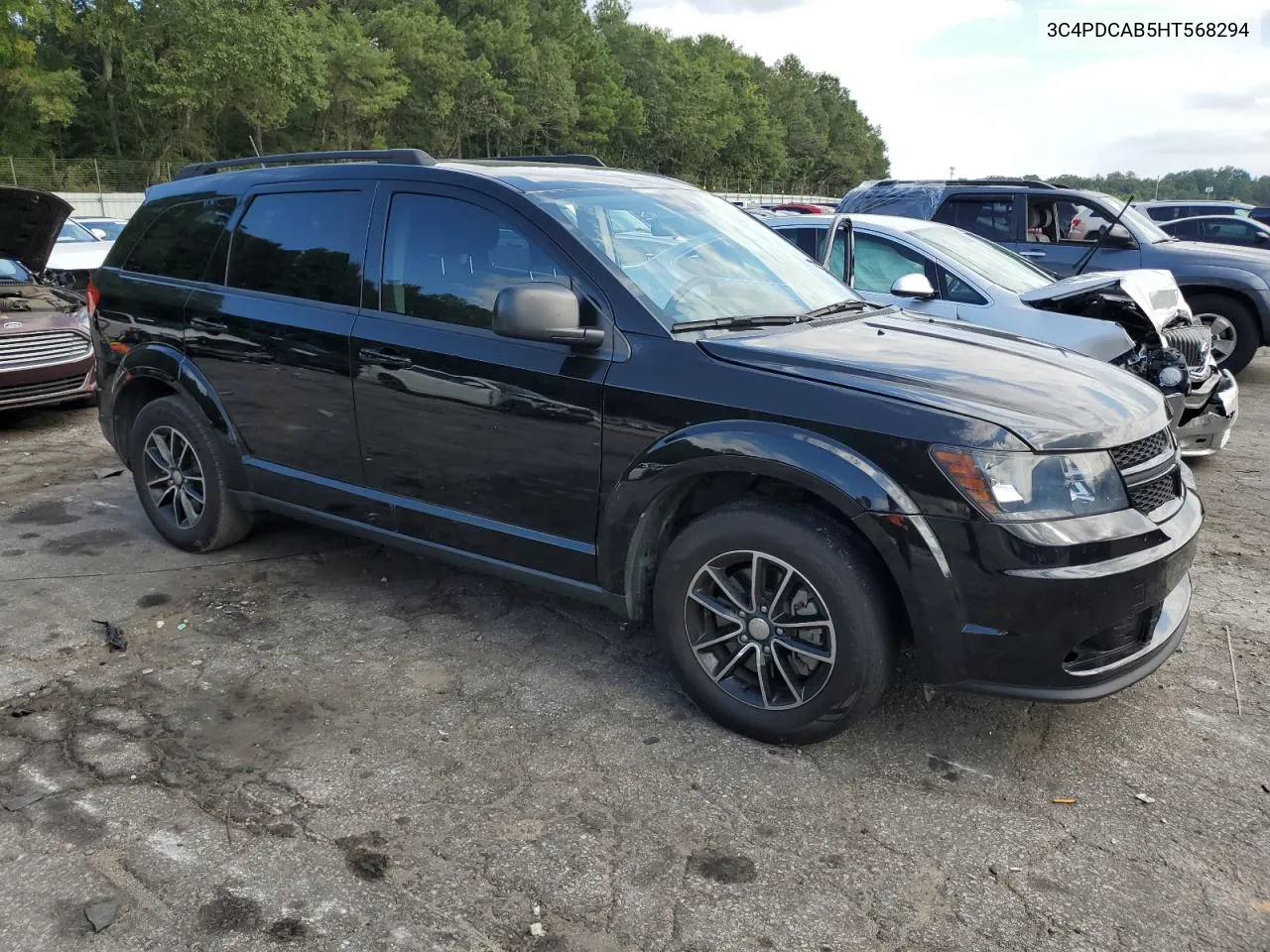 2017 Dodge Journey Se VIN: 3C4PDCAB5HT568294 Lot: 71788464