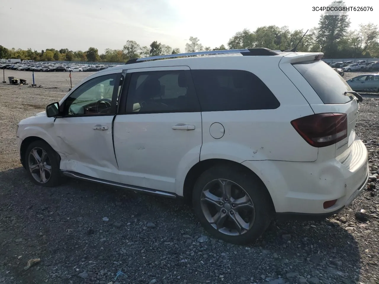 2017 Dodge Journey Crossroad VIN: 3C4PDCGG8HT626076 Lot: 71795894