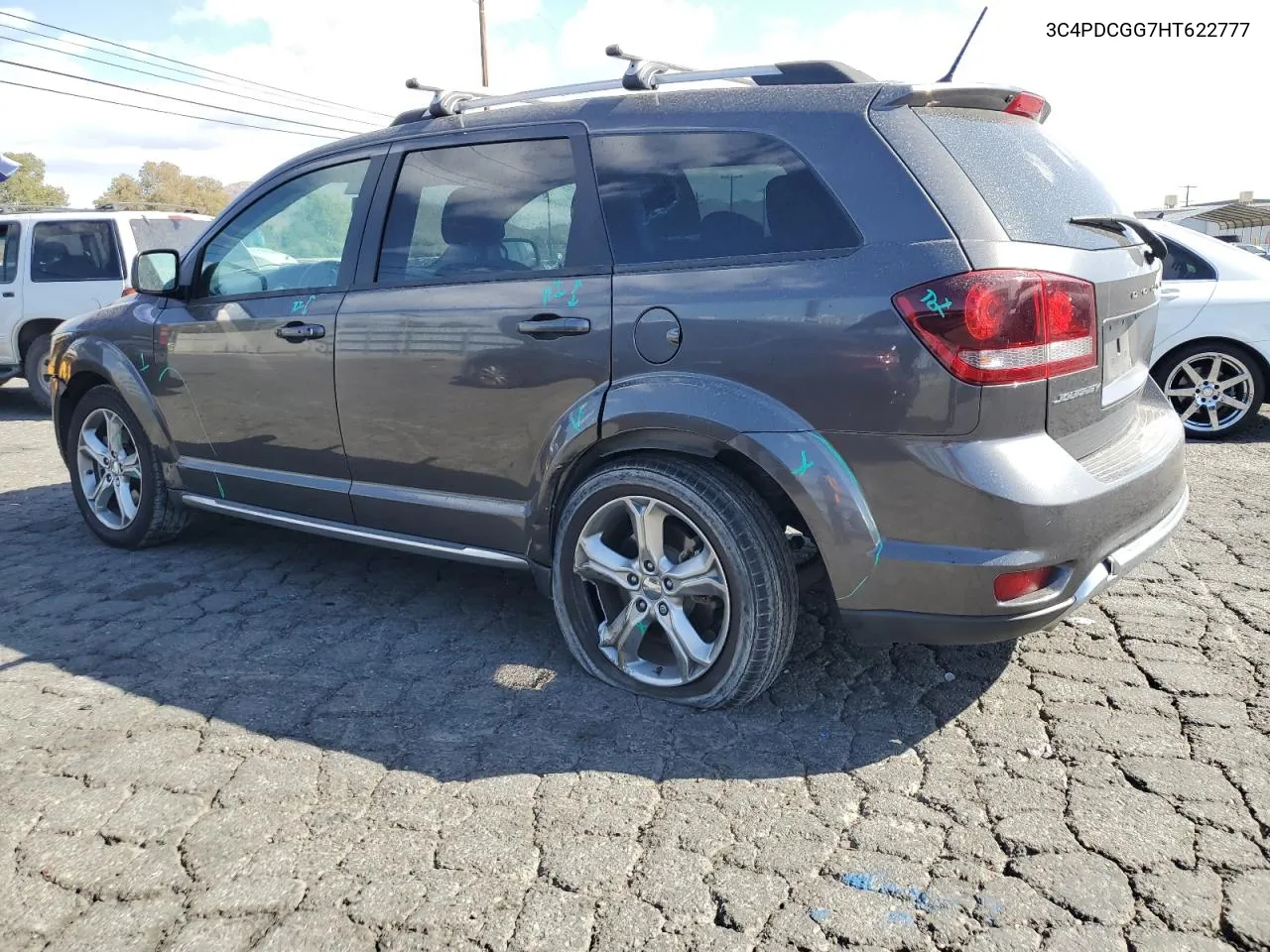 2017 Dodge Journey Crossroad VIN: 3C4PDCGG7HT622777 Lot: 71843664