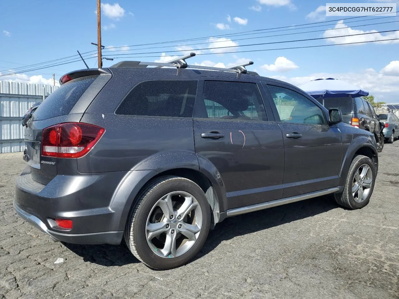 2017 Dodge Journey Crossroad VIN: 3C4PDCGG7HT622777 Lot: 71843664