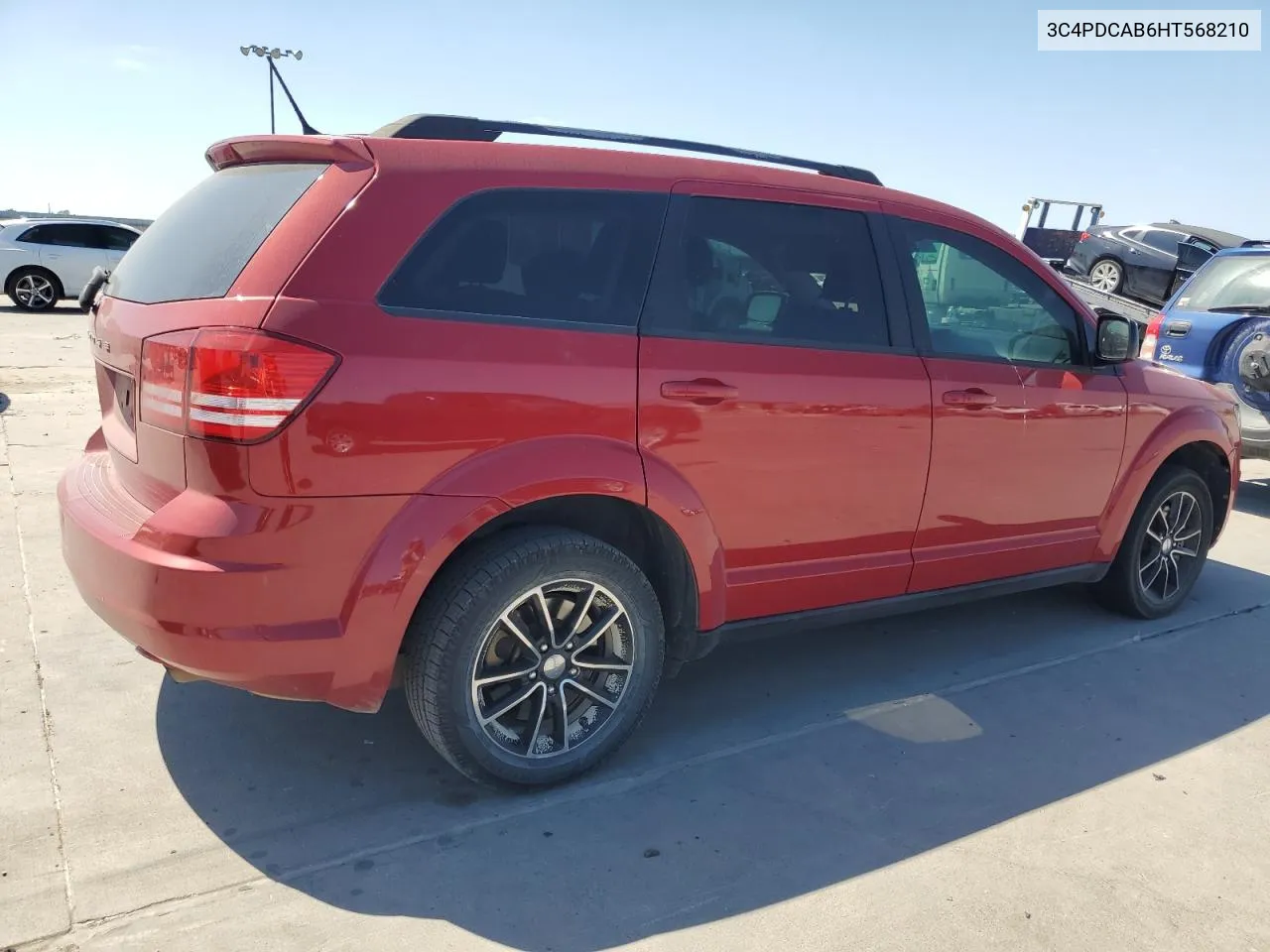 2017 Dodge Journey Se VIN: 3C4PDCAB6HT568210 Lot: 71930984