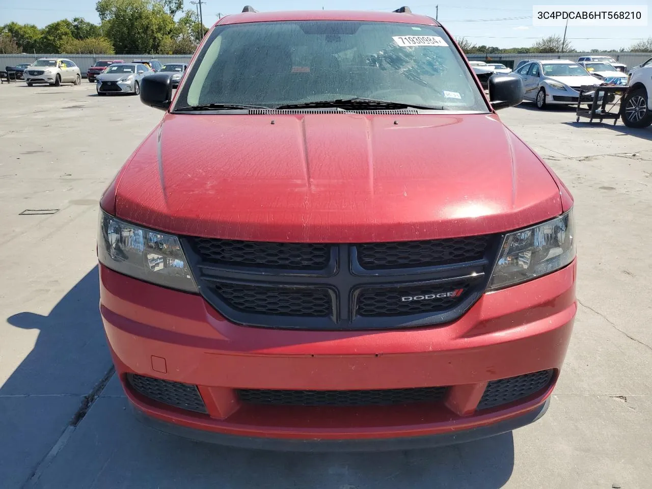 3C4PDCAB6HT568210 2017 Dodge Journey Se