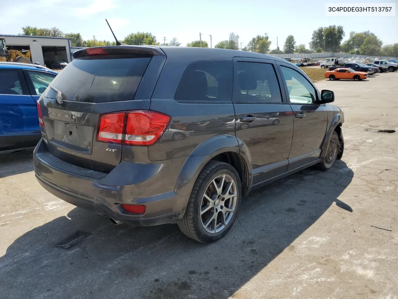 2017 Dodge Journey Gt VIN: 3C4PDDEG3HT513757 Lot: 71948344