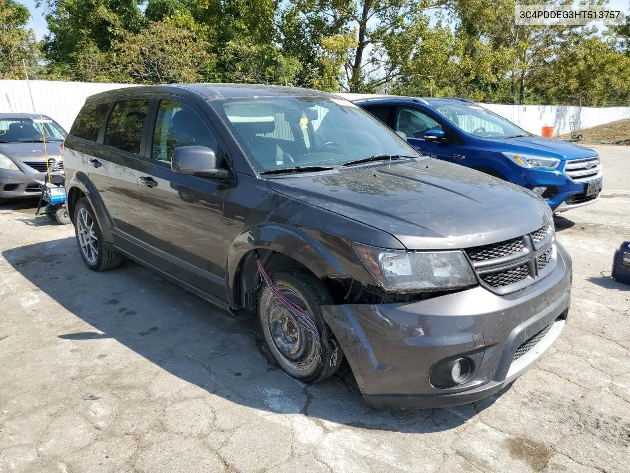 2017 Dodge Journey Gt VIN: 3C4PDDEG3HT513757 Lot: 71948344