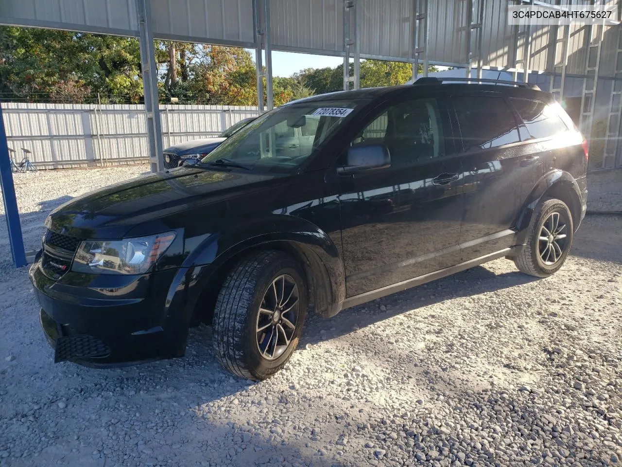 2017 Dodge Journey Se VIN: 3C4PDCAB4HT675627 Lot: 72078354