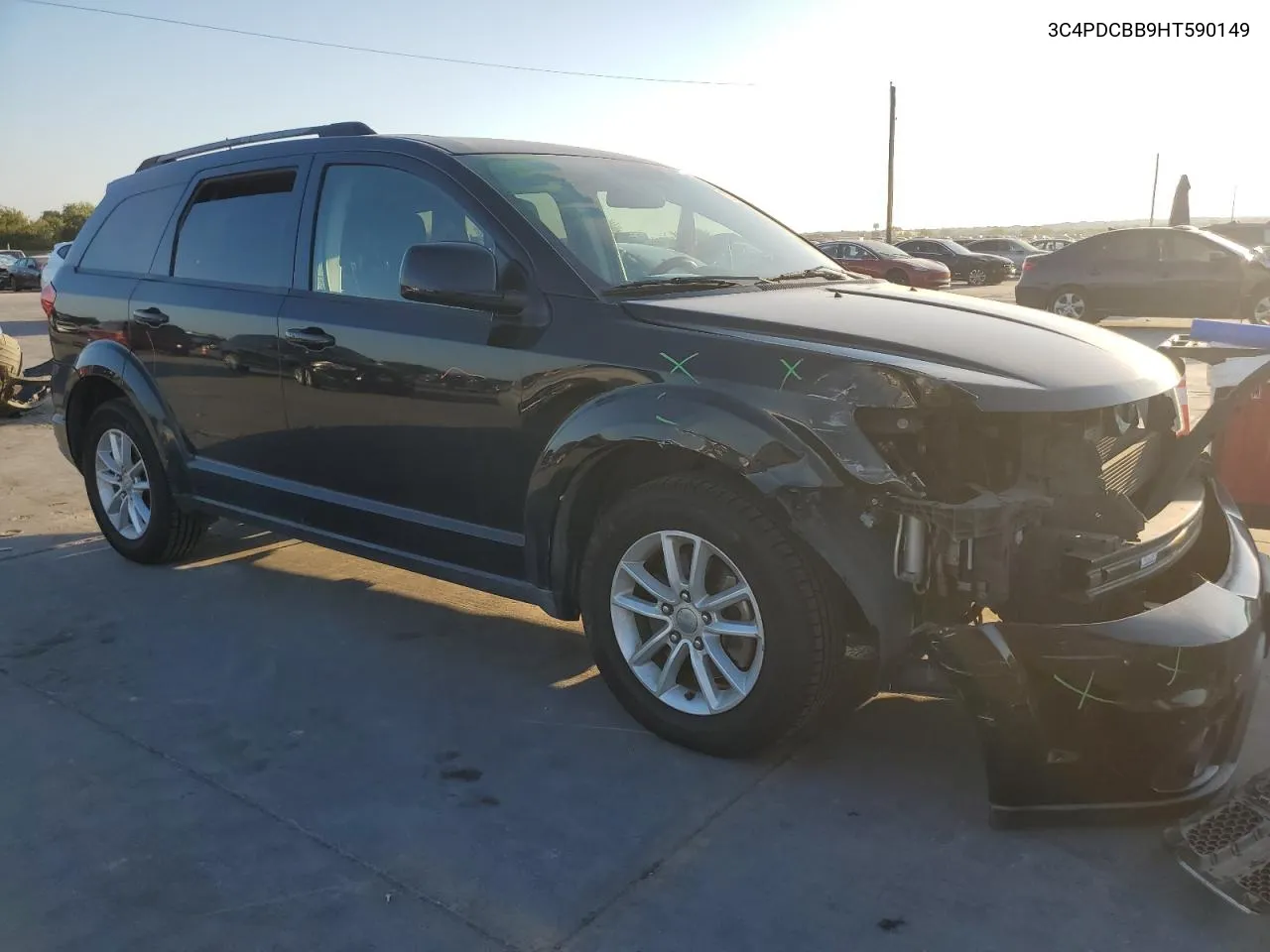 2017 Dodge Journey Sxt VIN: 3C4PDCBB9HT590149 Lot: 72126084