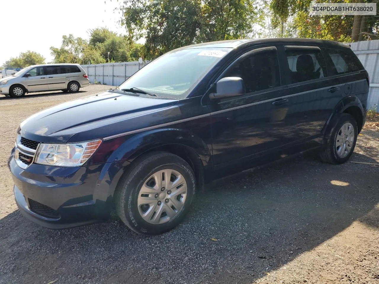 2017 Dodge Journey Se VIN: 3C4PDCAB1HT638020 Lot: 72156944